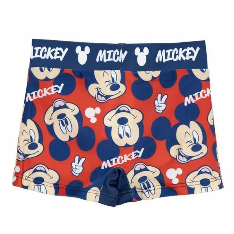 Maudymosi Šortus Berniukams Mickey Mouse Raudona