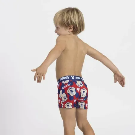 Poikien Uimashortsit Mickey Mouse Punainen
