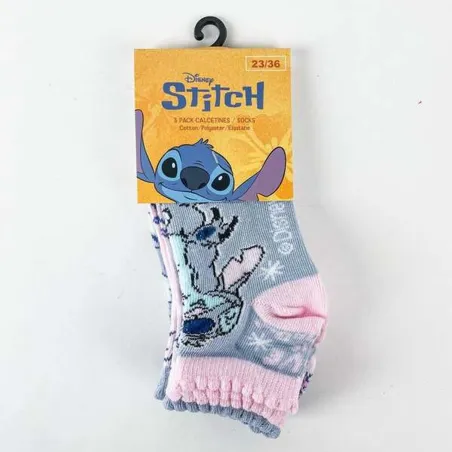 Носки Stitch Разноцветный 3 пар