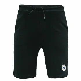 Lasten urheilushortsit Converse Printed Chuck Patch Musta