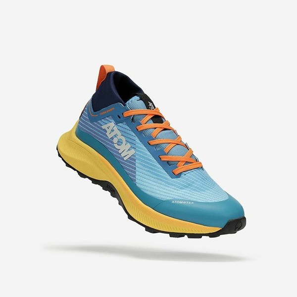Men's trail running shoes (mountain running) Atom AT137 Terra Track-Tex Light Blue