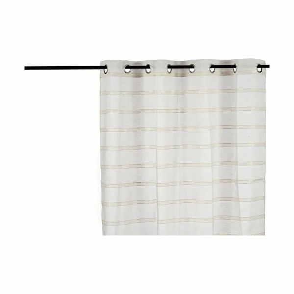 занавес Gift Decor Бежевый 140 x 0,1 x 260 cm Лучи (6 штук)