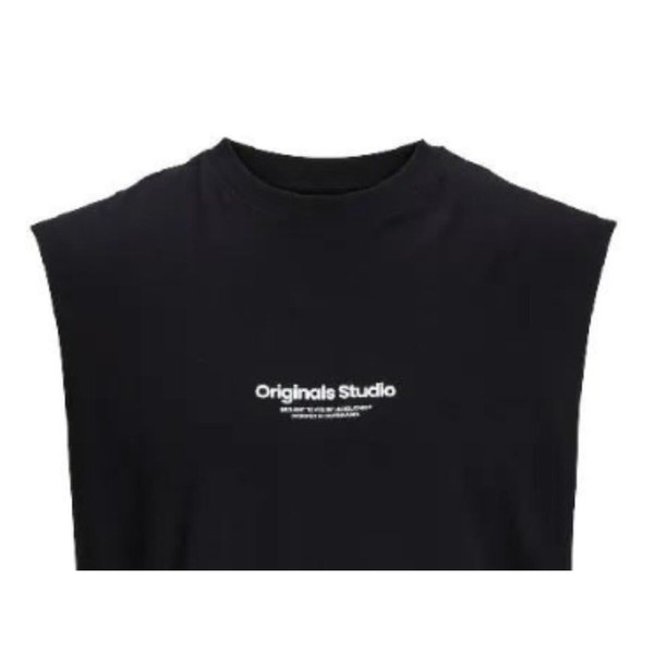 Men's Sleeveless T-shirt Jack & Jones Jovesterbro Black