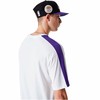 Футболка с коротким рукавом мужская New Era NBA Colour Block LA Lakers Белый