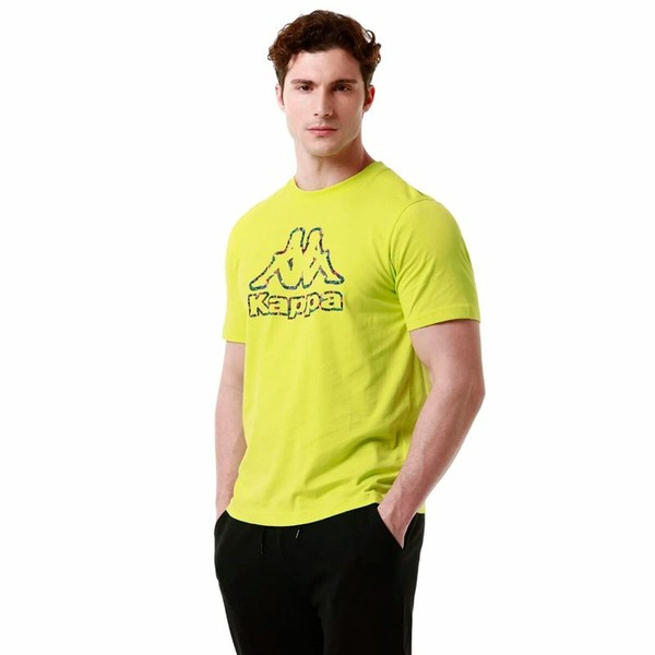 Men’s Short Sleeve T-Shirt Kappa Fario Yellow