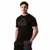 Men’s Short Sleeve T-Shirt Kappa Fario Black