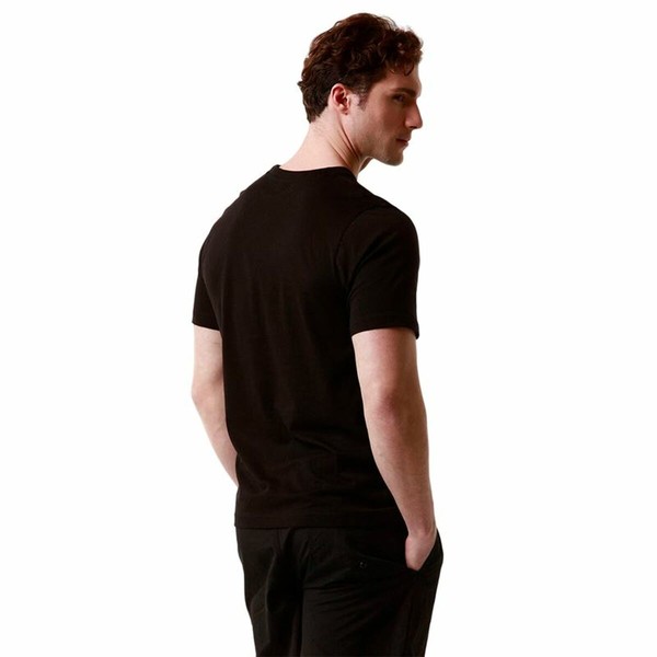 Men’s Short Sleeve T-Shirt Kappa Fario Black