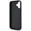 Guess Grained Hot Stamp Peony Triangle Logo MagSafe - Case for iPhone 16 (black)