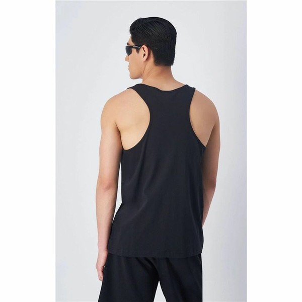 Tank Top Men Champion Top Black