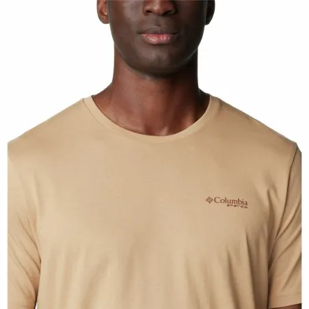 Short-sleeve Sports T-shirt Columbia North Cascades™ Brown