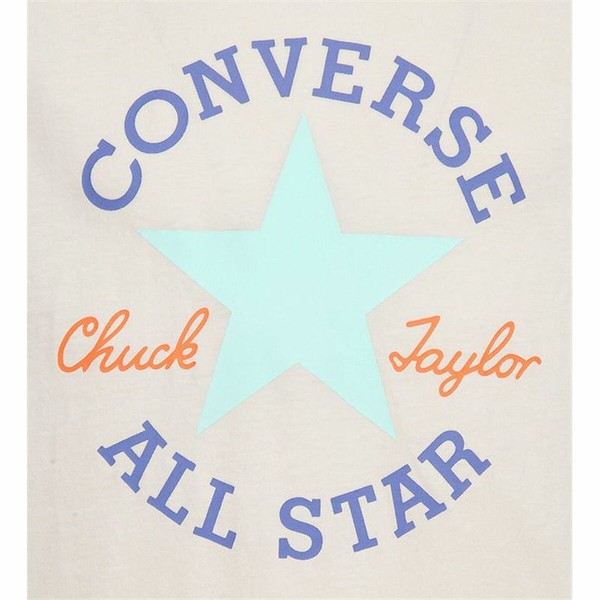 Детский Футболка с коротким рукавом Converse Core Sse Лососевый