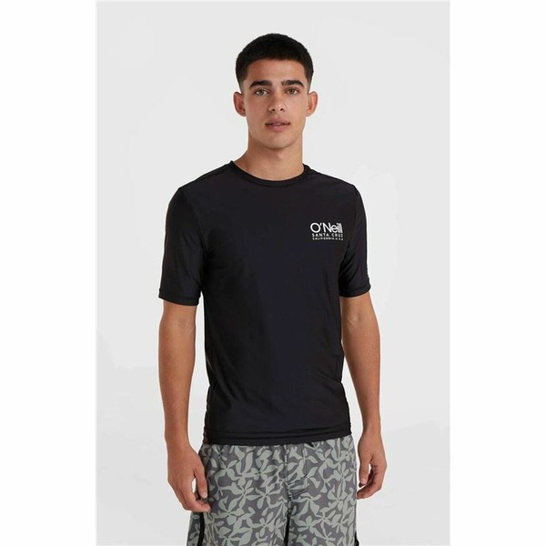 Vīriešu Krekls ar Īsām Piedurknēm O'Neill Essentials Cali S/Sl Melns