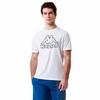 Men’s Short Sleeve T-Shirt Kappa Fario Graphik White