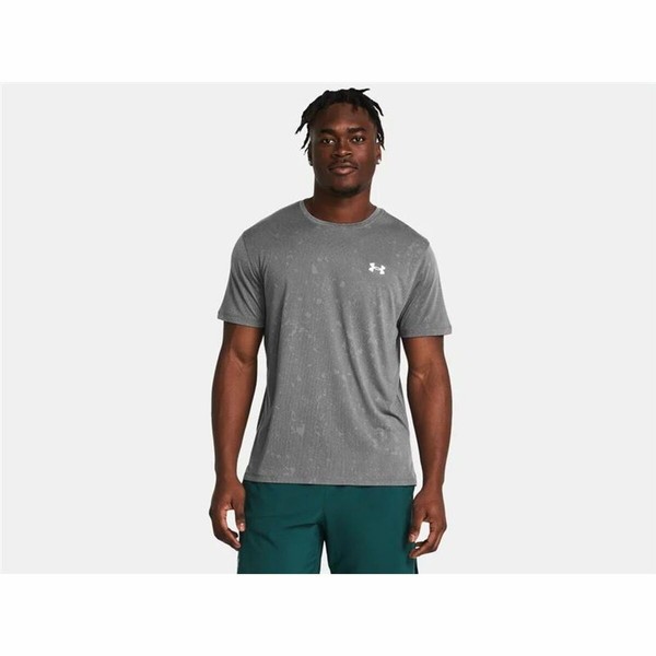 Miesten T-paita Under Armour Launch Splatter Harmaa