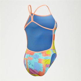 Плавки женские Speedo Speedo Allover Digital V-Back Синий