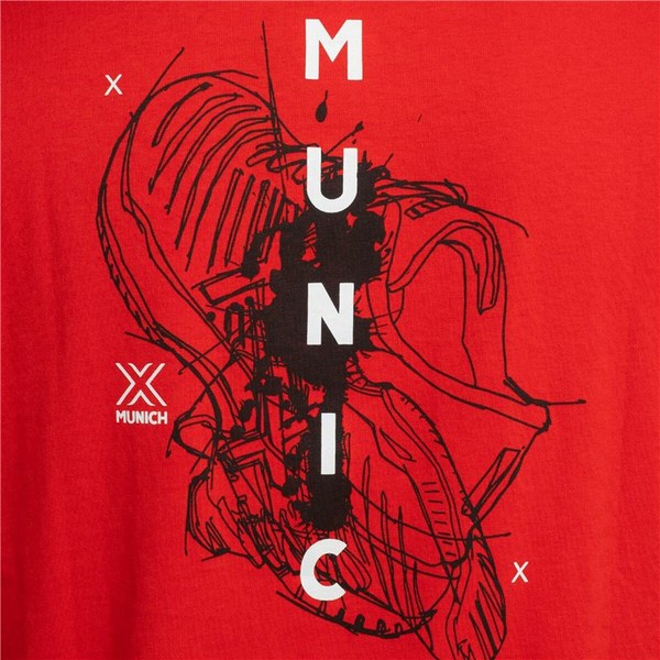 Short-sleeve Sports T-shirt Munich Red