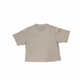 Women’s Short Sleeve T-Shirt Puma Puma Script Beige