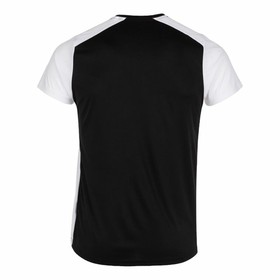 Īsroku Sporta T-krekls Joma Sport Record II Melns (S)
