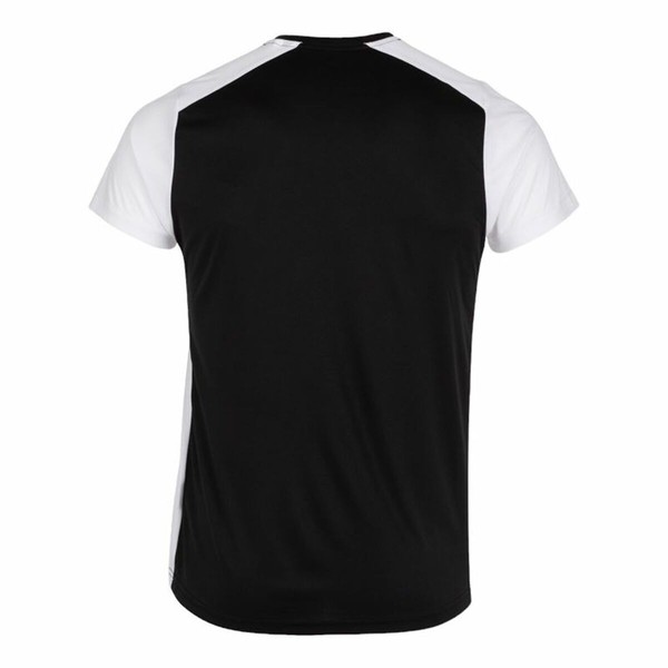 Īsroku Sporta T-krekls Joma Sport Record II Melns (S)