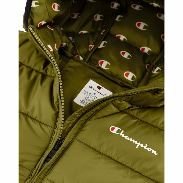 Мужская спортивная куртка Champion Hooded Зеленый