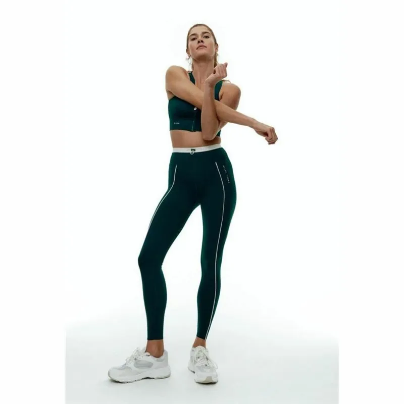 Moteriškos sportinės tamprės Black Limba Streetflex Žalia