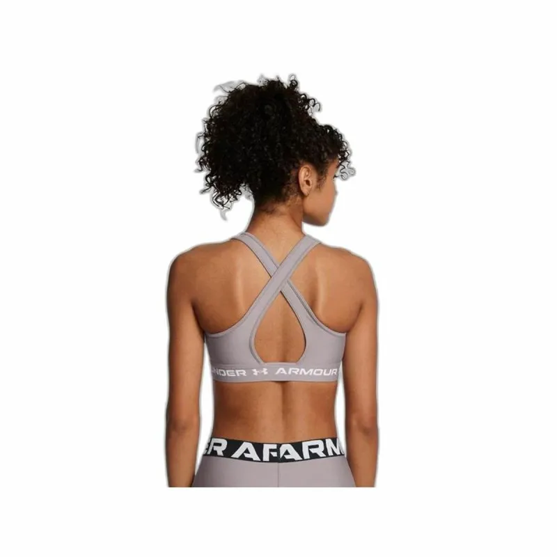 Sportinė liemenėlė Under Armour CroSSback Mid Pilka