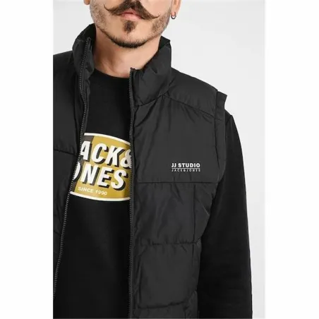 Мужской спортивный жилет Jack & Jones Jjben Square Bodywarmer Чёрный