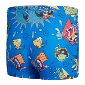 Children’s Bathing Costume Speedo Digital Allover Aquashort Indigo
