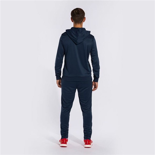Tracksuit for Adults Joma Sport PhoenIX II Red Navy Blue Children's Men 2 Pieces