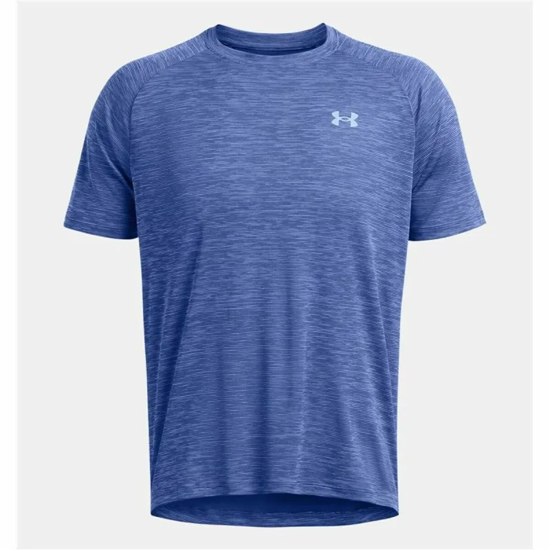 Lühikeste varrukatega T-särk, meeste Under Armour Tech Textured Ss Tumesinine