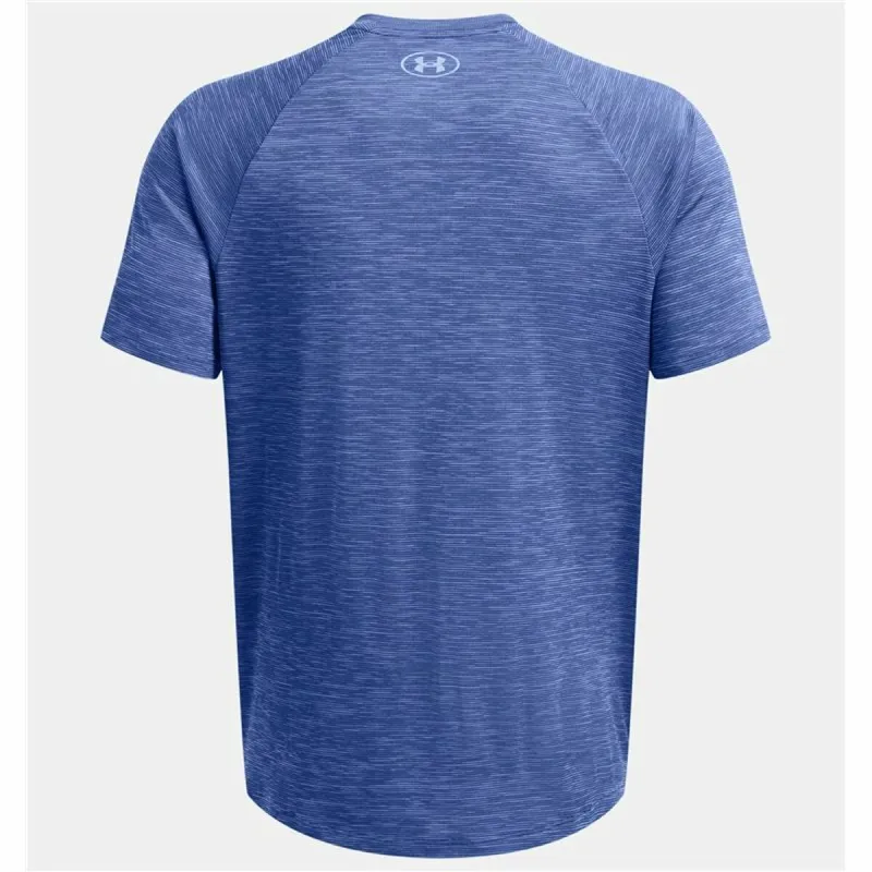 Lühikeste varrukatega T-särk, meeste Under Armour Tech Textured Ss Tumesinine