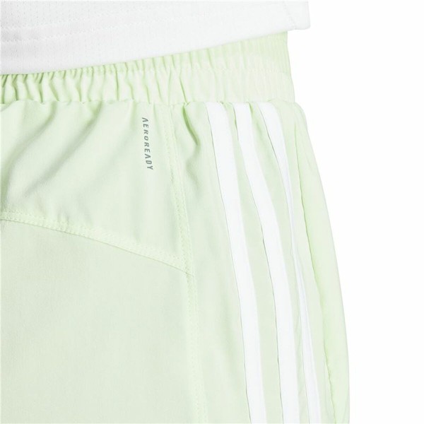 Sportiniai šortai Adidas Essentials Pacer Woven High Žalia Šviesiai žalia