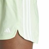 Sportiniai šortai Adidas Essentials Pacer Woven High Žalia Šviesiai žalia