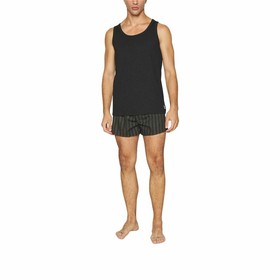 Viršutiniai marškinėliai moterims Adidas Active Flex Cotton Juoda 2 vnt.
