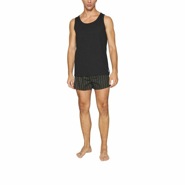 Viršutiniai marškinėliai moterims Adidas Active Flex Cotton Juoda 2 vnt.