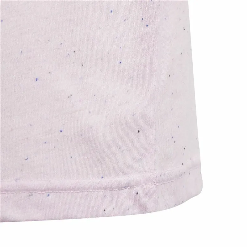 Child's Short Sleeve T-Shirt Adidas G Fi Bl Pink