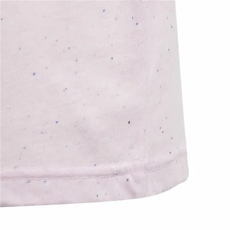 Child's Short Sleeve T-Shirt Adidas G Fi Bl Pink