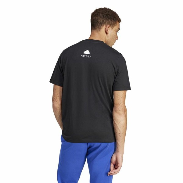 Vyriški marškinėliai su trumpomis rankovėmis Adidas All Day I Dream Juoda