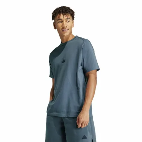 Men’s Short Sleeve T-Shirt Adidas Z.N.E. Blue