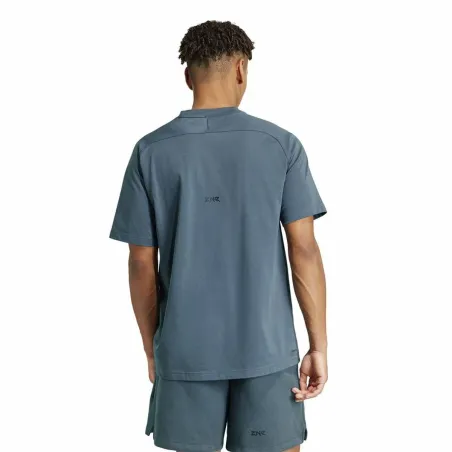 Men’s Short Sleeve T-Shirt Adidas Z.N.E. Blue