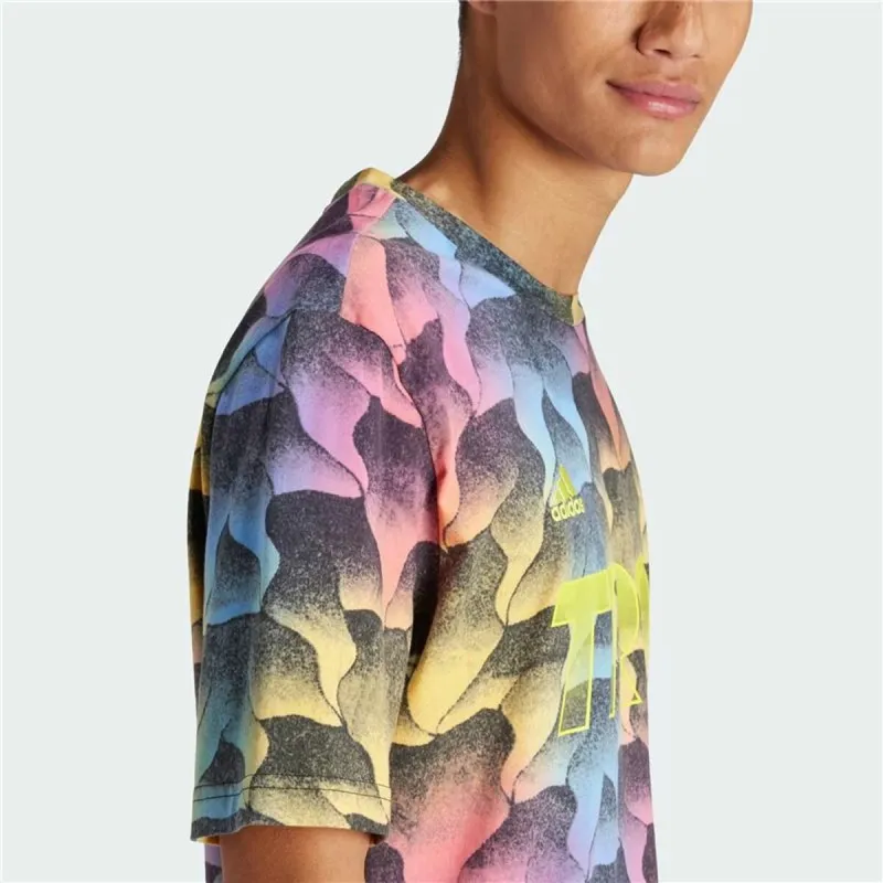 Men’s Short Sleeve T-Shirt Adidas Ss Tiro Sumer Indigo