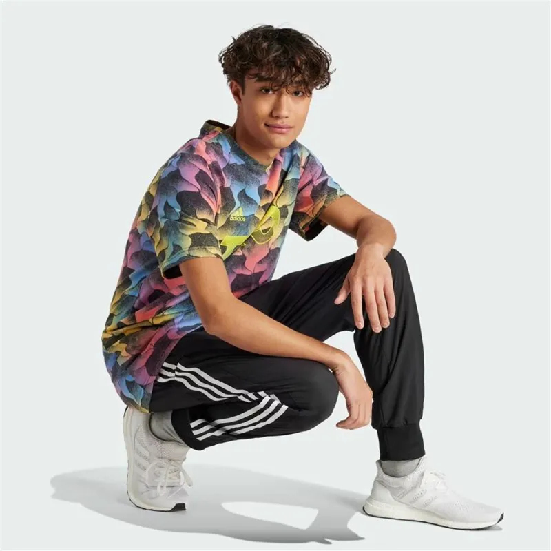Men’s Short Sleeve T-Shirt Adidas Ss Tiro Sumer Indigo