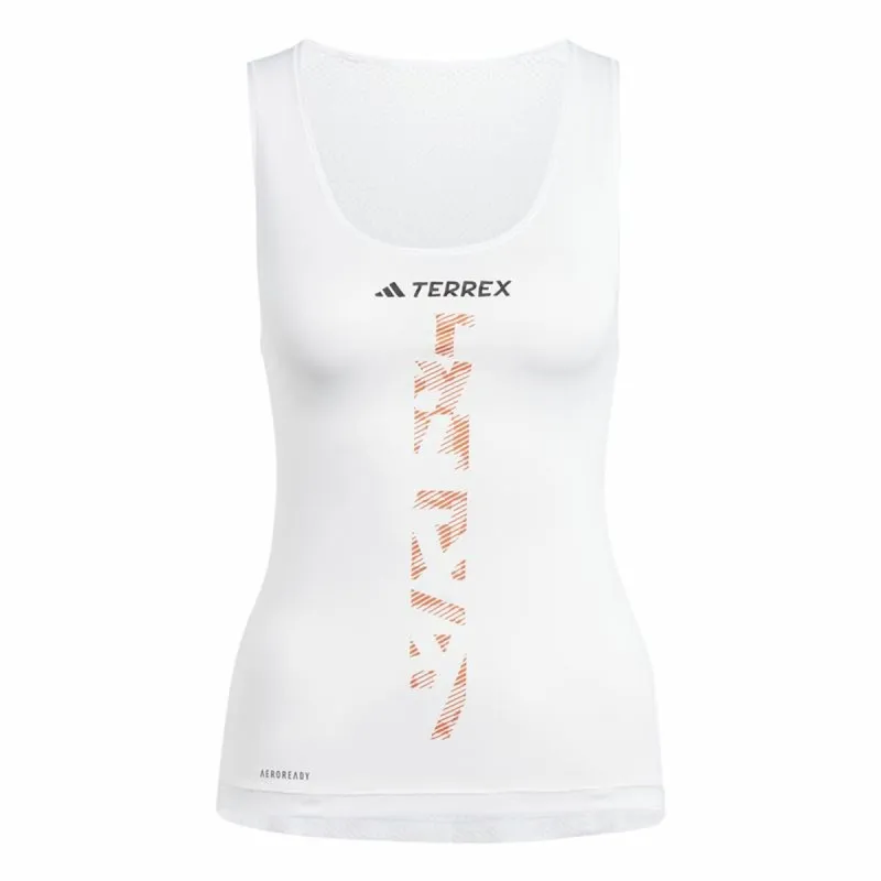 Sporto apranga moterims Adidas Terrex Xperior Singlet Balta