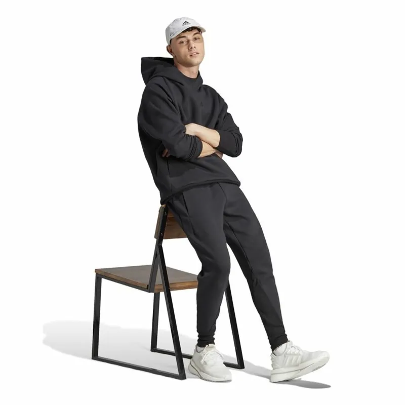 Men’s Sweatshirt without Hood Adidas Z.N.E. Pr Black