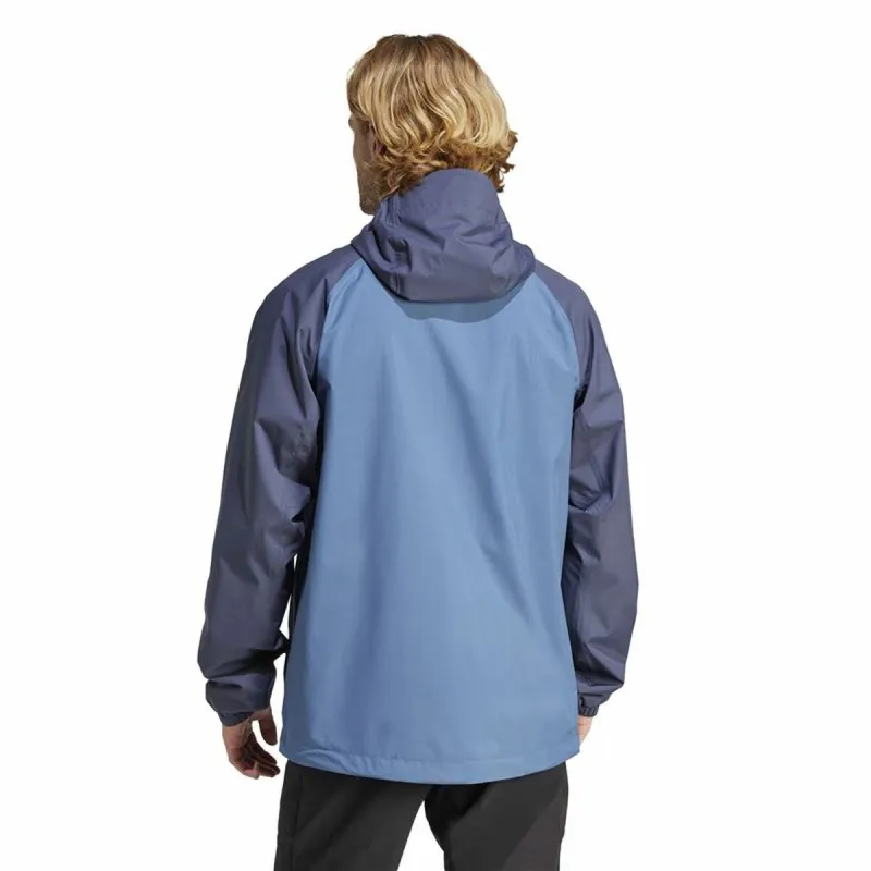 Men's Sports Jacket Adidas Multi 2L Rain Blue