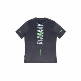 Спортивная футболка с коротким рукавом Lok Sports Play Чёрный паделя