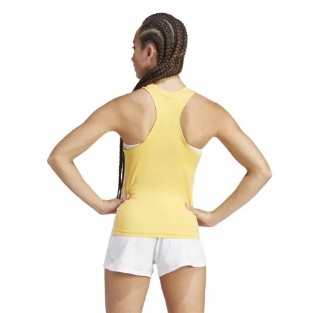 Moteriški sporto marškinėliai Adidas Essentials Tr-Es 3S Tk Geltona