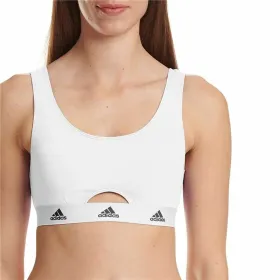 Urheiluliivit Adidas Active Comfort Cotton Valkoinen