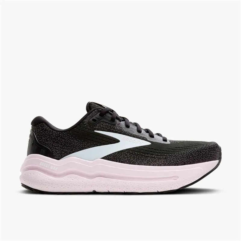 Täiskasvanute jooksujalatsid Brooks Ghost Max 2 Must Roosa
