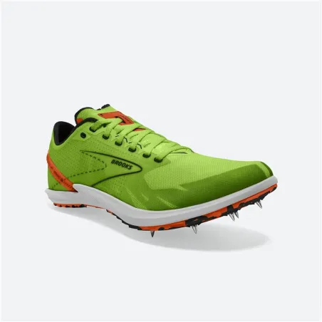 Meeste Jooksukingad Brooks Draft XC Roheline